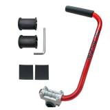 NeJesZoe Ergonomic Trimmer Handle Grip for Weed Wacker Extension Handle, Ergonomic String Trimmer Handle Lawn Trimmer Grips with Bracket Clamp for String Trimmer, Lawn Care, Landscaping (red) - Retail