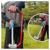 NeJesZoe Ergonomic Trimmer Handle Grip for Weed Wacker Extension Handle, Ergonomic String Trimmer Handle Lawn Trimmer Grips with Bracket Clamp for String Trimmer, Lawn Care, Landscaping (red) - Retail