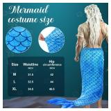 Tellingyou 6 Pcs Halloween Poseidon Costume Set Merman Sea Costume Neptune God of the Sea Cosplay for Men Adults(L) NO BEARD OR BRACELETS - Retail: $53