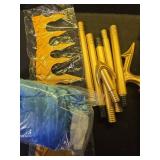 Tellingyou 6 Pcs Halloween Poseidon Costume Set Merman Sea Costume Neptune God of the Sea Cosplay for Men Adults(L) NO BEARD OR BRACELETS - Retail: $53