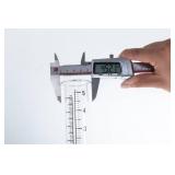 Mateda 5\ Capacity Rain Gauge Glass Replacement Tube, Lip Design, Great for Yard Garden Outdoor Home (1 Pack) - Retail: $7in