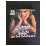ThEast 10 Colors Glitter Face Paint, Halloween Makeup Kit, Body Markers for Skin Washable Temporary Tattoo Pens, Metallic Holographic Cosplay Makeup - Retail: $15