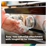 Safety 1st Child Proof Stove Knob Covers, Clear View Stove Knob Safety Covers (Set of 5) - Retail: $10