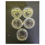 Safety 1st Child Proof Stove Knob Covers, Clear View Stove Knob Safety Covers (Set of 5) - Retail: $10