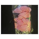 AIMUDI Baby Pink Satin Bows 2\ Satin Bow for Gift Wrapping Small Bows with Twist Ties Premade Ribbon Bow for Crafts Cake Pop Treat Bags Wedding Bridal Shower Birthday Party Easter Decoration, 50 PCs -