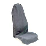 LoyaGour Car Seat Cover Protector Front Seats,for Gym Workout,Running,Swimming,Beach and Hiking,Waterproof Sweat Towel Bucket Seat Covers for Cars SUV Trucks (Grey, 1Pcs) NEEDS WASHED  - Retail: $29