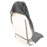 LoyaGour Car Seat Cover Protector Front Seats,for Gym Workout,Running,Swimming,Beach and Hiking,Waterproof Sweat Towel Bucket Seat Covers for Cars SUV Trucks (Grey, 1Pcs) NEEDS WASHED  - Retail: $29