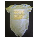 AW Fashions Hakuna Mapoopoo Baby Bodysuit Cute and Funny Newborn Apparel Trendy Outfit for Boys or Girls (6 Months, Light Blue) - Retail: $12