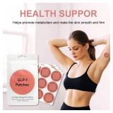WUkuajing GLP-1 Patches by for Unisex,GLP 1 Patch Body Care for All Skin (1 Pack - 30 Count) - Retail: $4,096