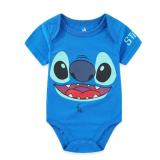 Disney Lilo and Stitch Boys Short Sleeve Bodysuit and Pants Set for Newborn and Infant 6M - Retail: $21