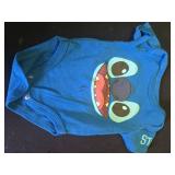 Disney Lilo and Stitch Boys Short Sleeve Bodysuit and Pants Set for Newborn and Infant 6M - Retail: $21