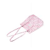 Corduroy Tote Bag Cute Tote Bags for Women Shoulder Bag with Inner Pocket for Work Beach Travel and Shopping Grocery (Pink Floral) - Retail: $12