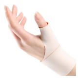 Thumb Wrist Brace Left Hand, Wrist Support for Carpal Tunnel Pain Relief, Trigger Thumb, Tendonitis, Ulnar Wrist wraps Repetitive Use Injury, Adjustable Ultra Thin Elastic Compression Sleeve Fit Small