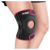 Fit Geno KneeXpert Knee Brace with Side Stabilizers and Patella Gel Pad  Adjustable Compression Support for Pain Relief, Meniscus, ACL, Arthritis, Running - XSS - Retail: $22