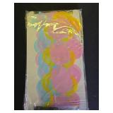 Tellingyou 2 Set Smile Face Foil Curtain Smile Party Decorations Happy Pastel Birthday Decor Macaron Color Bachelorette Backdrop Booth Prop Preppy Party Baby Shower Supplies - Retail: $14