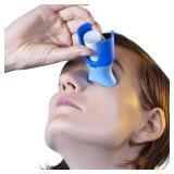 Remedic Eye Drop Guide with Silicone Adapter  Reusable Tool for Clean, Precise Eye Drop Application  Easy to Use Eye Drop Helper for Seniors, Caregivers and Family  Fits Most Eye Drop Bottles - 