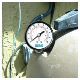 Pool Filter Pressure Gauge - Premium SpaPoolAquarium Water Pressure Gauge by Aquatix Pro, 2\ Dial, 0-100 Psi, Bottom Mount 14\in, Compatible with Most Brands Such as Hayward, Pentair and Jandy - Retai