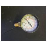 Pool Filter Pressure Gauge - Premium SpaPoolAquarium Water Pressure Gauge by Aquatix Pro, 2\ Dial, 0-100 Psi, Bottom Mount 14\in, Compatible with Most Brands Such as Hayward, Pentair and Jandy - Retai