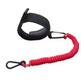8M0092850 Boat Kill Switch Lanyard with Wrist Replacement for Mercury Marine Boat Emergency Stop Switch Safety Lanyard Cord 54 Inch137 Long -Replace 15920T54 (Aluminum Alloy Clip Red 1Pcs) - Retail: $