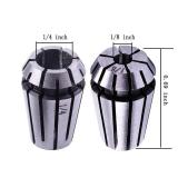 ?????? ???? ER11 Spring Collet Nut Set - AAA Level High Precision ER11 18ftft Collet + ER11 14ftft Collet + ER11 Clamping Nut for CNC Engraving MechineLathe Milling Tool - Retail: $10