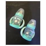 NUK Learner Cup, 5 Oz, 2-Pack, Clouds and Stars  BPA Free, Spill Proof Sippy Cup - Retail: $12