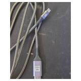 USB C to HDMI Cable 5ft, [4K, High-Speed], USB Type C to HDMI Cord [Thunderbolt 34 Compatible] for iPhone 17 16 15 Pro Max Plus Air, MacBook iPad ProAir,Samsung S25 S24 S23 S22 S21 Surface Switch - Re