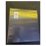 Avery Heavy-Duty View 3 Ring Binder, 1\ One Touch Slant Rings, Holds 8.5\in x 11\in Paper, 1 Black Binder (05300) - Retail: $6in