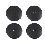 4pcs Black 56mm Dia Wheel Tyre Center Hub Caps Cover 6 Clips for Auto Vehicle - Retail: $10