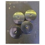 4pcs Black 56mm Dia Wheel Tyre Center Hub Caps Cover 6 Clips for Auto Vehicle - Retail: $10