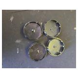 4pcs Black 56mm Dia Wheel Tyre Center Hub Caps Cover 6 Clips for Auto Vehicle - Retail: $10