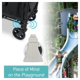 Tributary Brands Holder to Insert Air Tag on The Wonderfold Wagon - Hidden Design Made of Silicone - Wonderfold Wagon Accessories Specifically Designed for Models W4 W2 - Retail: $20