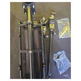 Bike Rear Rack Retractable Aluminum Alloy Bicycle Cargo Rack Mount Cycle Luggage Carrier Rear Seat Post Rack, Max Weight 55lb - Retail: $25