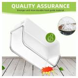 Upgraded DA97-12650A Refrigerator Door Shelf Bin (Right) fit for Samsung Refrigerator Parts RF260, RF261, RF263 Replaces DA63-06963 DA63-07104A - BY AMI PARTS - Retail: $28