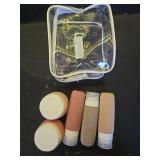 Mrsdry Travel Bottles 5 Pack, TSA Approved 3 oz Travel Toiletries Containers with Clear Bag, Leak Proof Silicone Squeezable Essentials Jars - Retail: $18