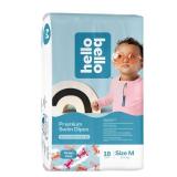 Hello Bello Premium Swim Diapers I Affordable and Eco-Friendly Disposable Swim Dipes for Babies and Kids I Size Medium - Retail: $13