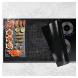 Cookfts Aid Large Induction Cooktop Protector Mat 20.4x30.7 Inch,Translucent (Magnetic) Stove Top Cover for Electric Stove, Silicone Stove Mat for Glass Top Stove (LISICT10) - Retail: $46