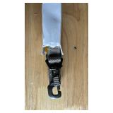 Fida 5 FT Heavy Duty Dog Leash with 2 Comfortable Padded Handles, Traffic Handle and Advanced Easy Snap Hook, Reflective Walking Lead for Large, Medium and Small Breed Dogs, Grey - Retail: $16