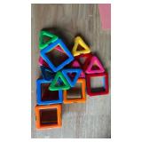 Coodoo Upgraded Magnetic Blocks Tough Tiles STEM Toys for 3+ Year Old Boys and Girls Learning by Playing Games for Toddlers Kids, Compatible with Major Brands Building Blocks - Starter Set - Retail: $
