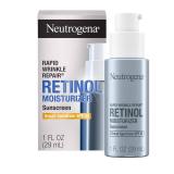 Neutrogena Rapid Wrinkle Repair Retinol Face Moisturizer with SPF 30 Sunscreen, Daily Anti-Aging Face Cream with Retinol and Hyaluronic Acid to Fight Fine Lines, Wrinkles, and Dark Spots, 1 fl. oz - R