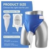 Catheter for Men Urine Collection Bag System with Catheter and Anti-Backflow Valve, 1.5 m Tube, Support Pant, 50010002000 ml Bags for Bedridden and Emergencies (Elderly Men) - Retail: $26