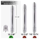 Grill Replacement Parts for Char-Broil Advantage 3 Burner 463343015, 463340315, 463335115, 463435115, 463436815, 463370015, 463234815. Heat Plates, Carryover Tubes for Charbroil Advantage Grill Parts.