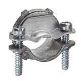 Hubbell-Raco 2863B5 Clamp Type for Oval or Round Cable Connector, 34-Inch, Zinc , 5-Pack,Gray - Retail: $11