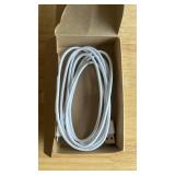 Amazon Basics USB-C to USB-A 2.0 Fast Charger Cable, 480Mbps Speed, USB-IF Certified, for Apple iPhone 1615, iPad, Samsung Galaxy, Tablets, Laptops, 6 feet, White - Retail: $5