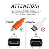 Charger Charging Cable Compatible for Ring Enabled Video Doorbell (Released in 2020) 233 Plus 4, Peephole Cam, Doorbell Pro, Camera Battery Replacement Power Cord Wire - Retail: $10