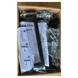 Ravinte 12 Pack 6-14 Inch Kitchen Square Cabinet Handles Matte Black Pulls Stainless Steel Drawer Pulls Kitchen Cabinet Hardware Handles - Retail: $29
