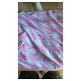 Pink Checkered Horizontal Tablecloth, 90x155 -
