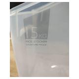 Rice stalker moisture proof Tupperware container 15kg 2 pack  -
