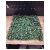 Green plastic bush wall decorations six pack approximately 20x20 in -