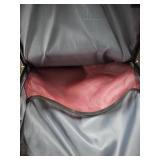Nice black with blue stripes computer school bag multiple pouches and pockets for headphones and laptops -