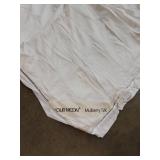 Your Moon mulberry silk white queen size blanket -
